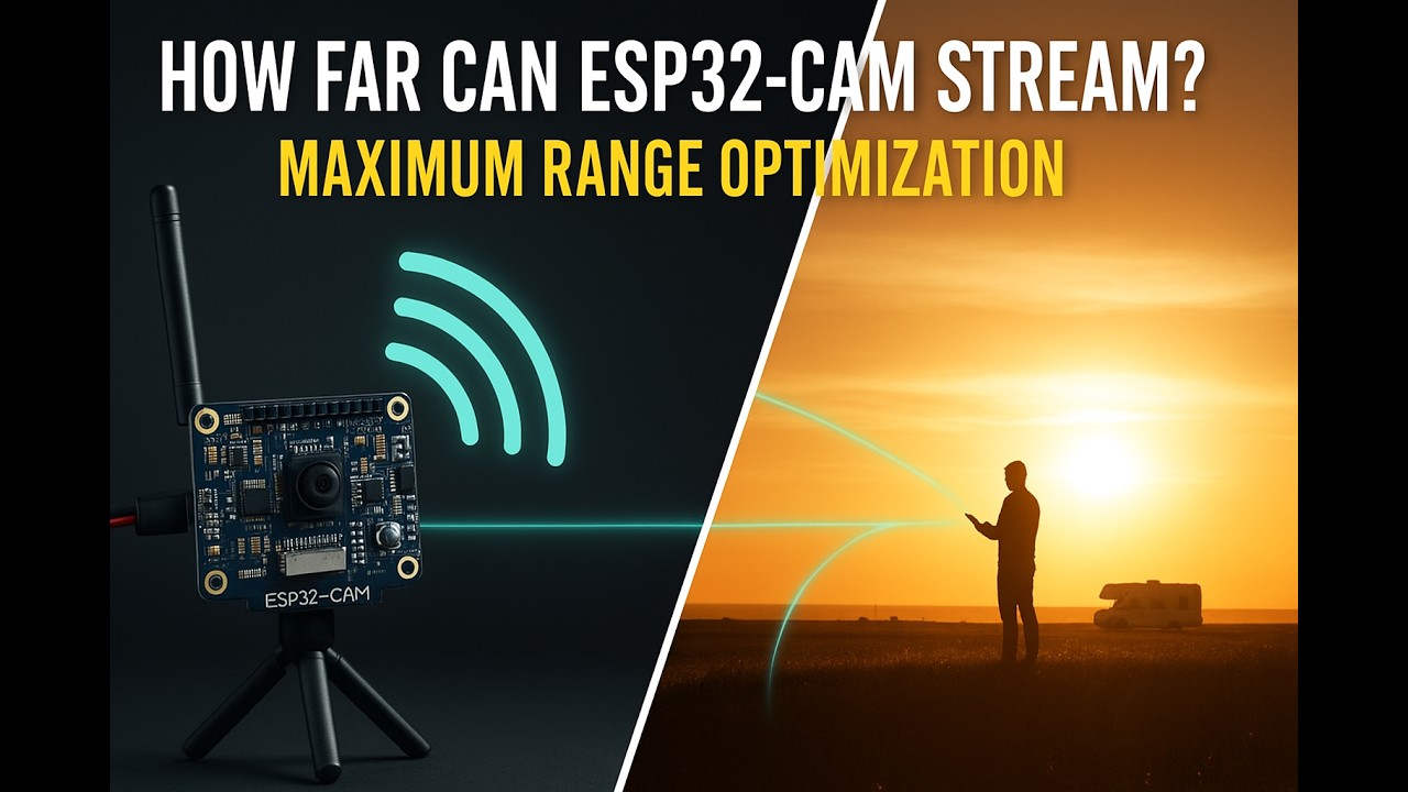 How Far Can ESP32-CAM Stream? | Maximum Range Optimization
