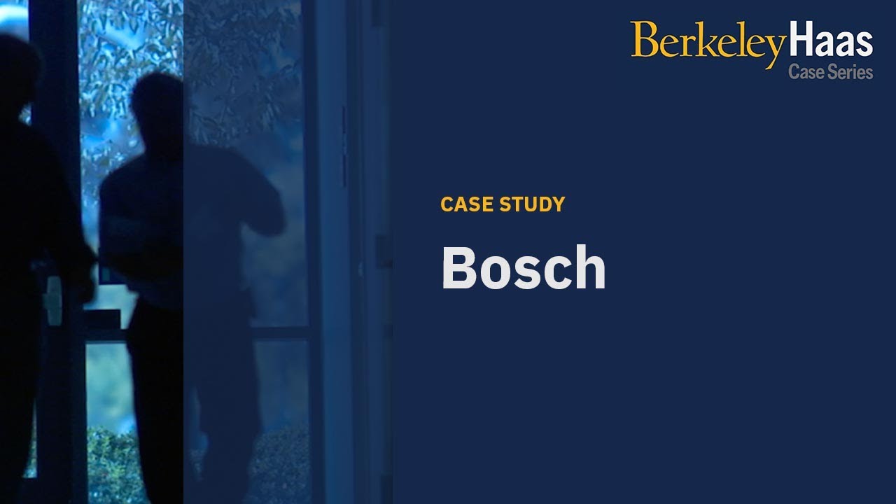 Bosch: Scaling Large Company Innovation | Berkeley Haas Case Series