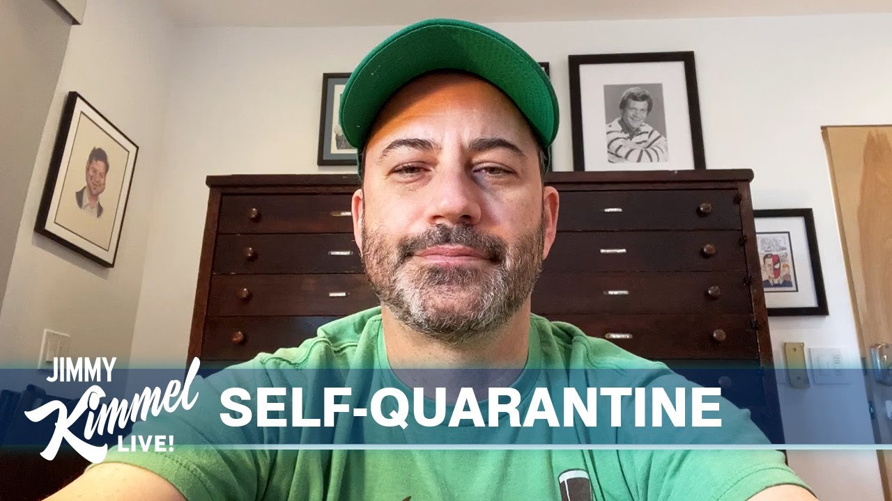 Jimmy Kimmel&rsquo;s Quarantine Minilogue - Home with Kids, Trump, Tom Brady & St. Patrick&rsquo;s Day