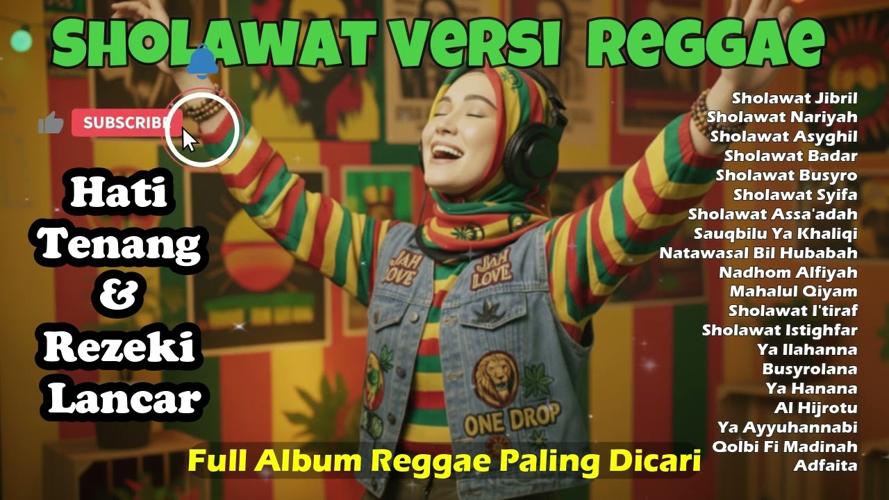 🎶Sholawat Reggae Paling dicari terbaru 2026 | Lantunan sholawat merdu | bikin hati tenang♥️