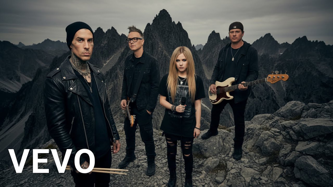 Blink-182 and Avril Lavigne Pop Punk Energy 🌌🎤