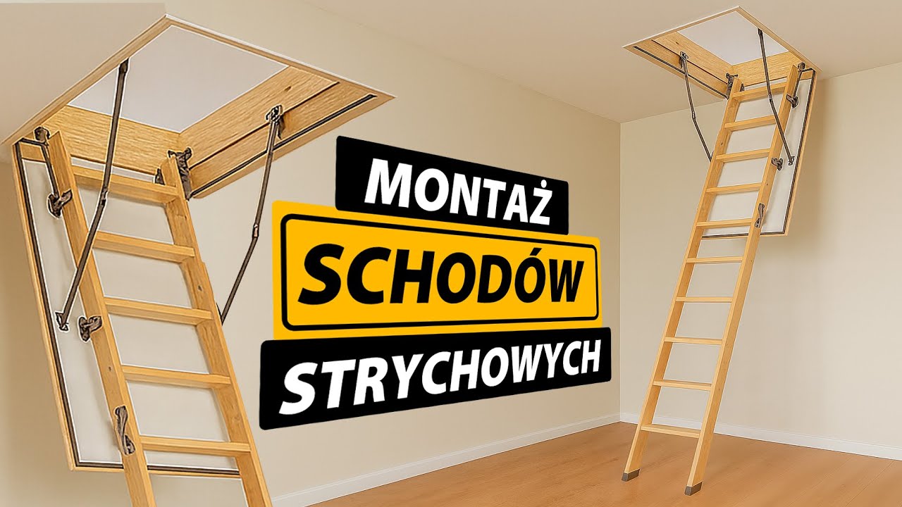 PROBLEM montażu schodów strychowych przy suficie podwieszanym.