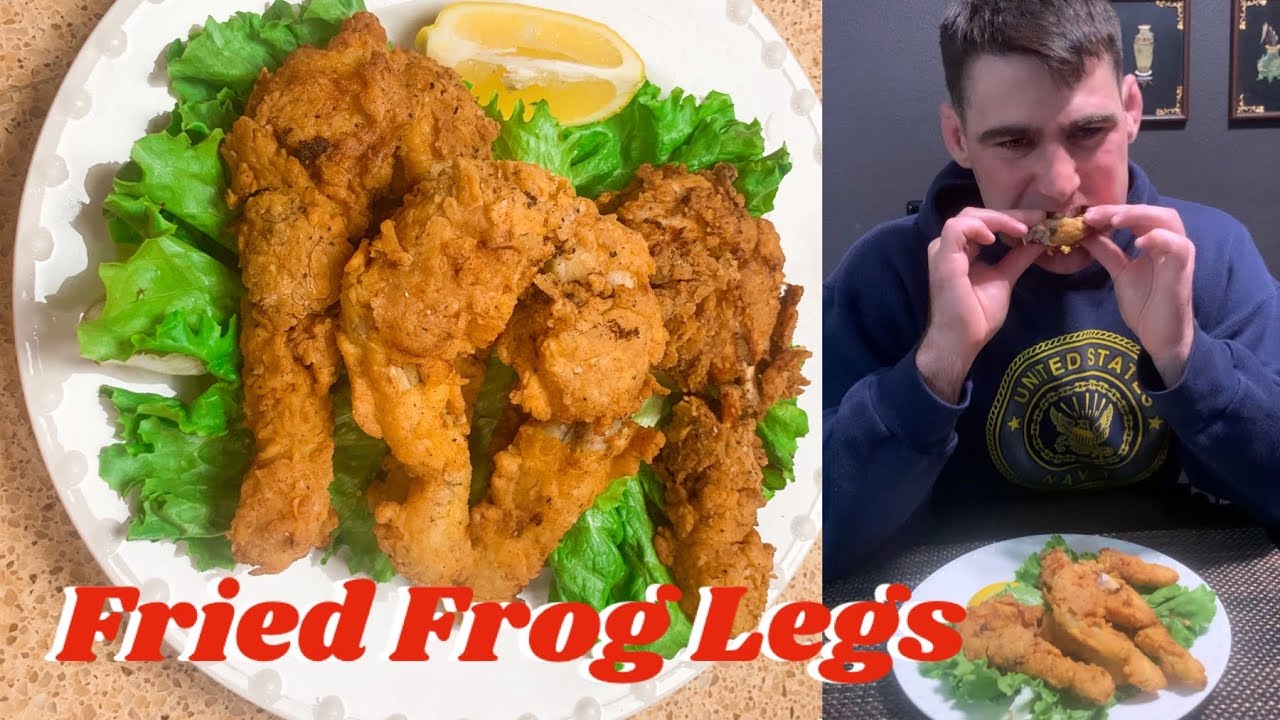 CRISPY FRIED FROG LEGS