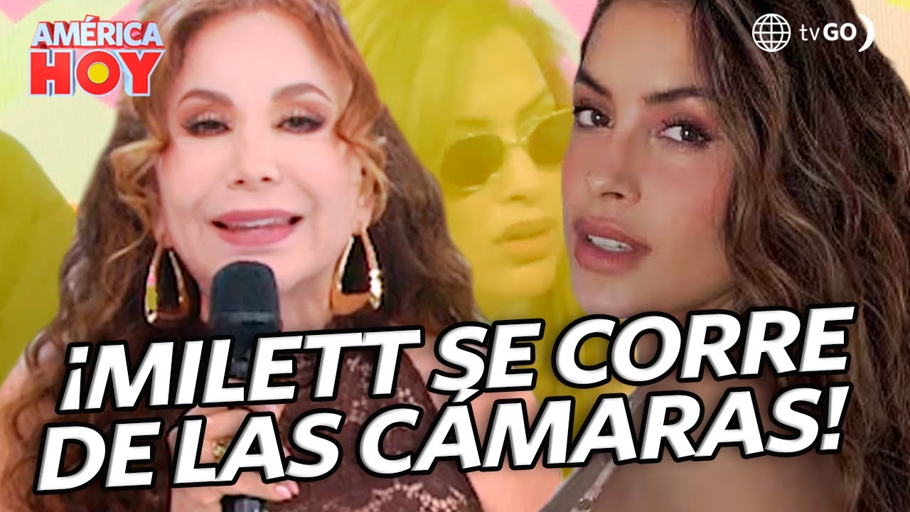 América Hoy: ¿Milett Figueroa se corre de las cámaras de 