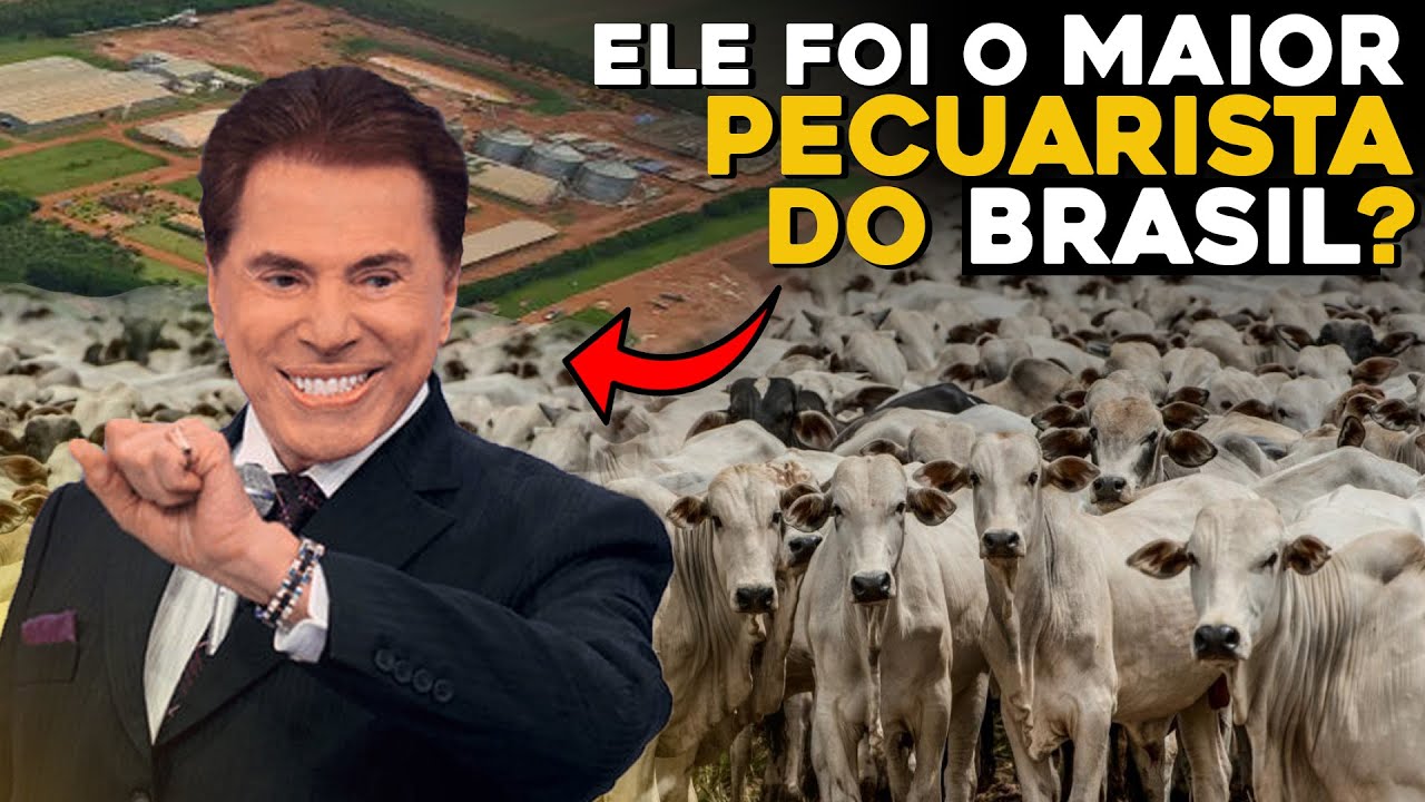 Silvio Santos teve a MAIOR FAZENDA do BRASIL? - 90 Mil Hectares e muito gado!