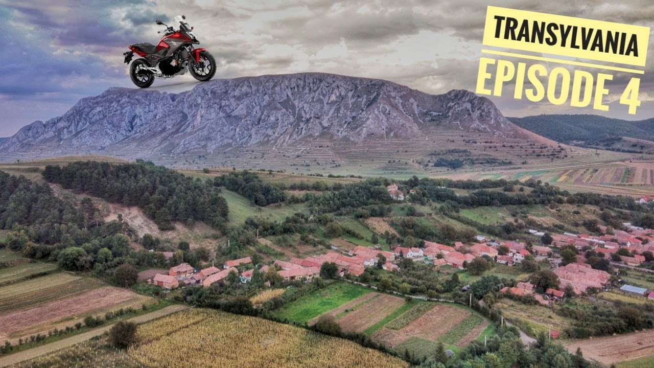 Honda NC750X Motorcycle Travel in Transylvania Episode 4 - Amazing Roads 🇷🇴