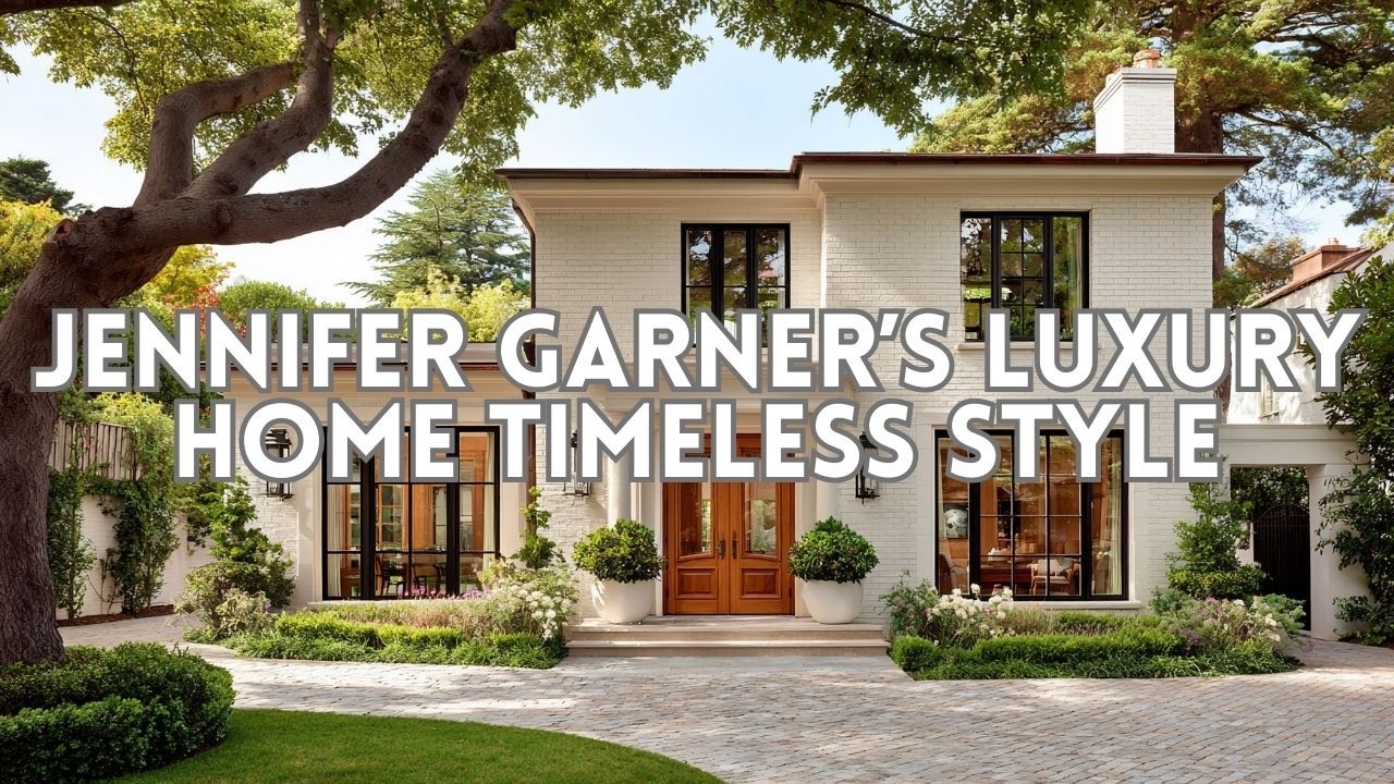 Jennifer Garner’s Luxury Home  Timeless Style with Friendly Comfort