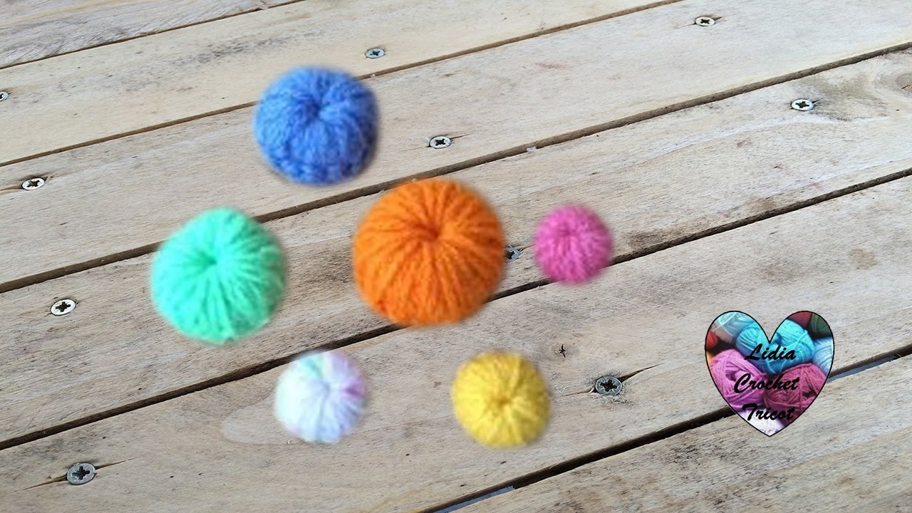 Tutoriel comment faire un bouton facile au crochet DIY