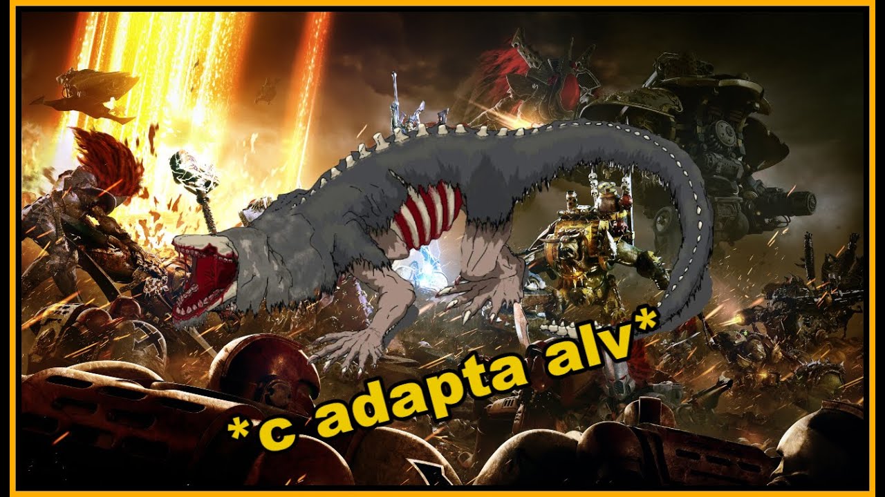 EL VERDADERO PODER DE SCP-682 EN WARHAMMER 40K