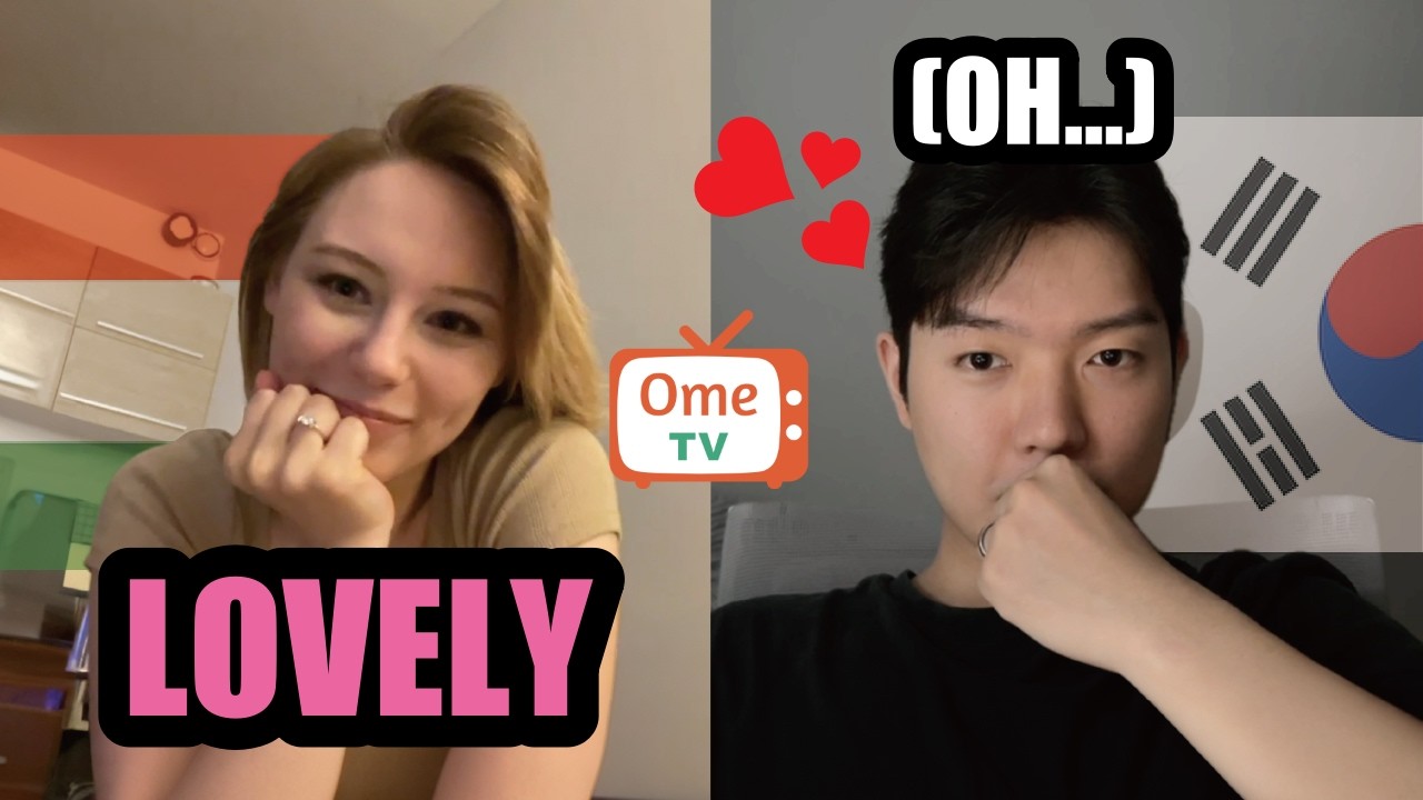 Венгерская женщина слишком много знает о Корее, Part 1 [OmeTV]