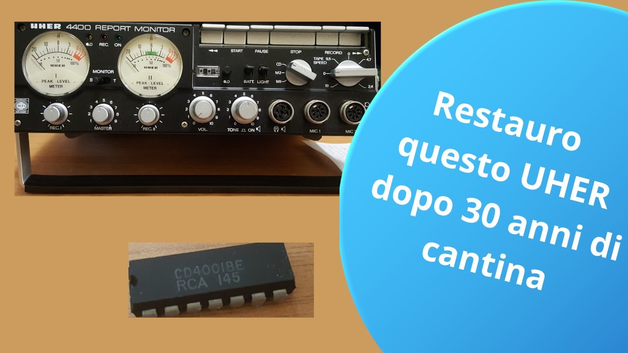 uher4400 report monitor repair
