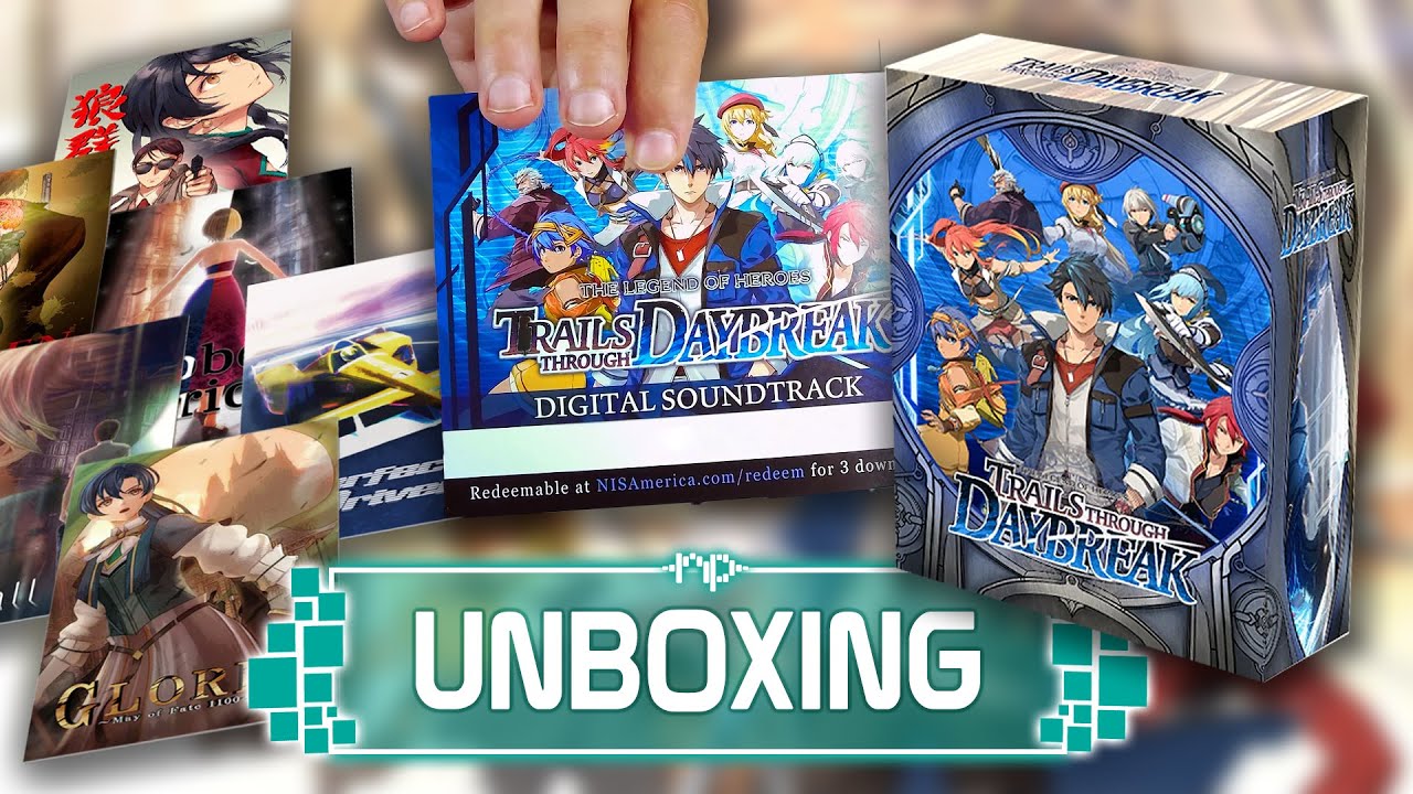 The Legend of Heroes: Trails through Daybreak Limited Edition Unboxing - A Box That Keeps Giving