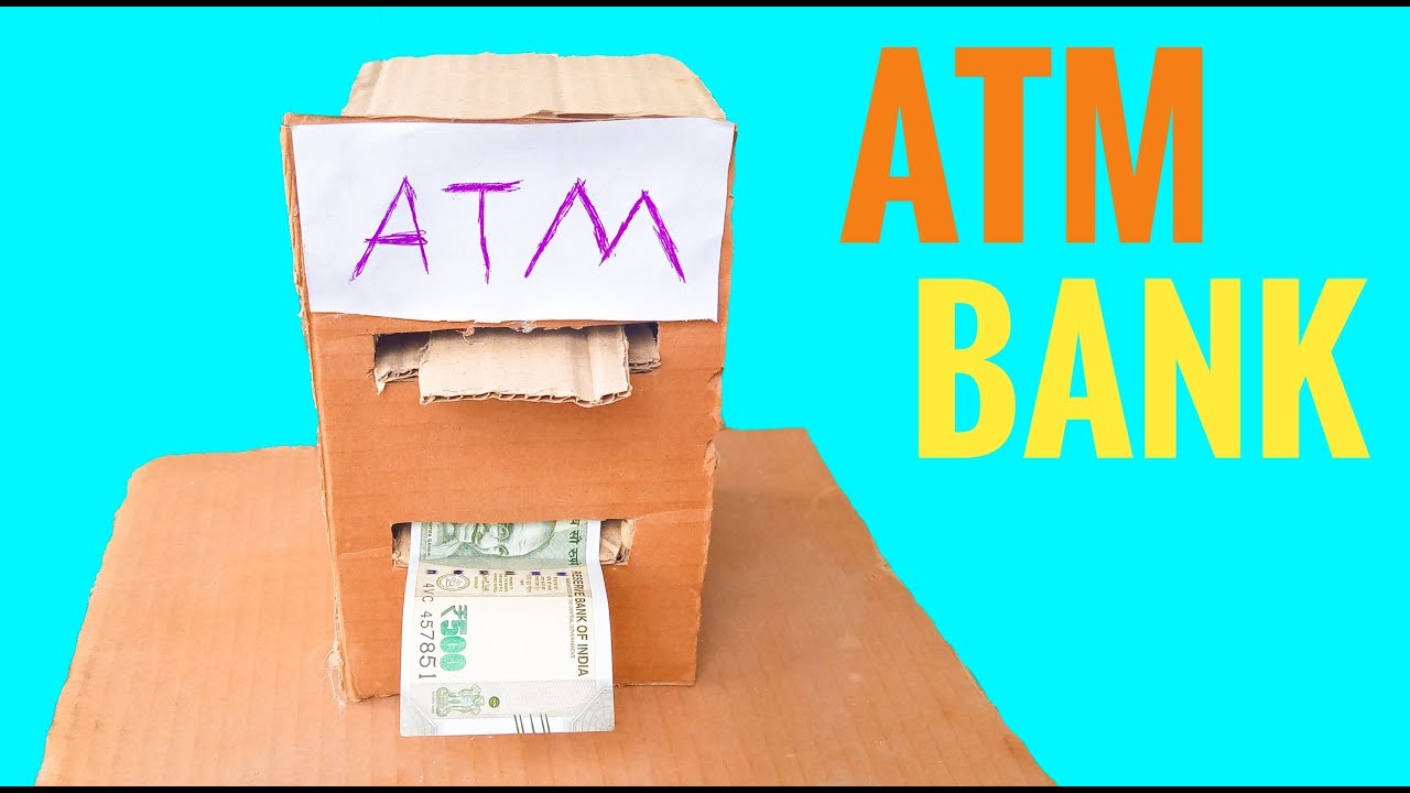 Science Exhibition Model ATM || How to Make ATM At Home , science project