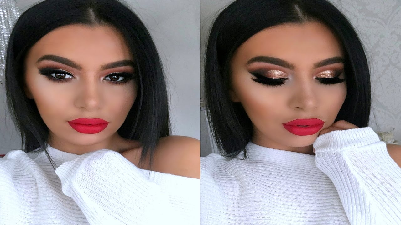CLASSIC CHRISTMAS MAKEUP 2016