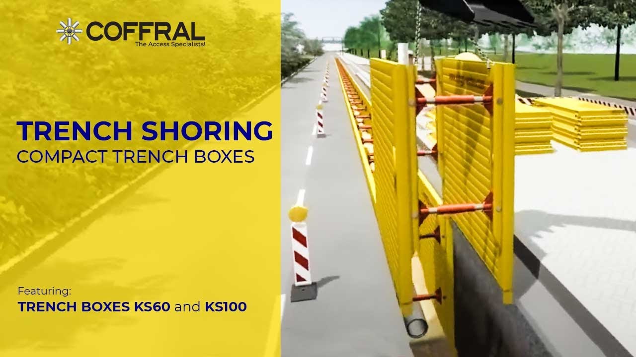 TRENCH SHORING | Compact Trench Boxes KS60 and KS100