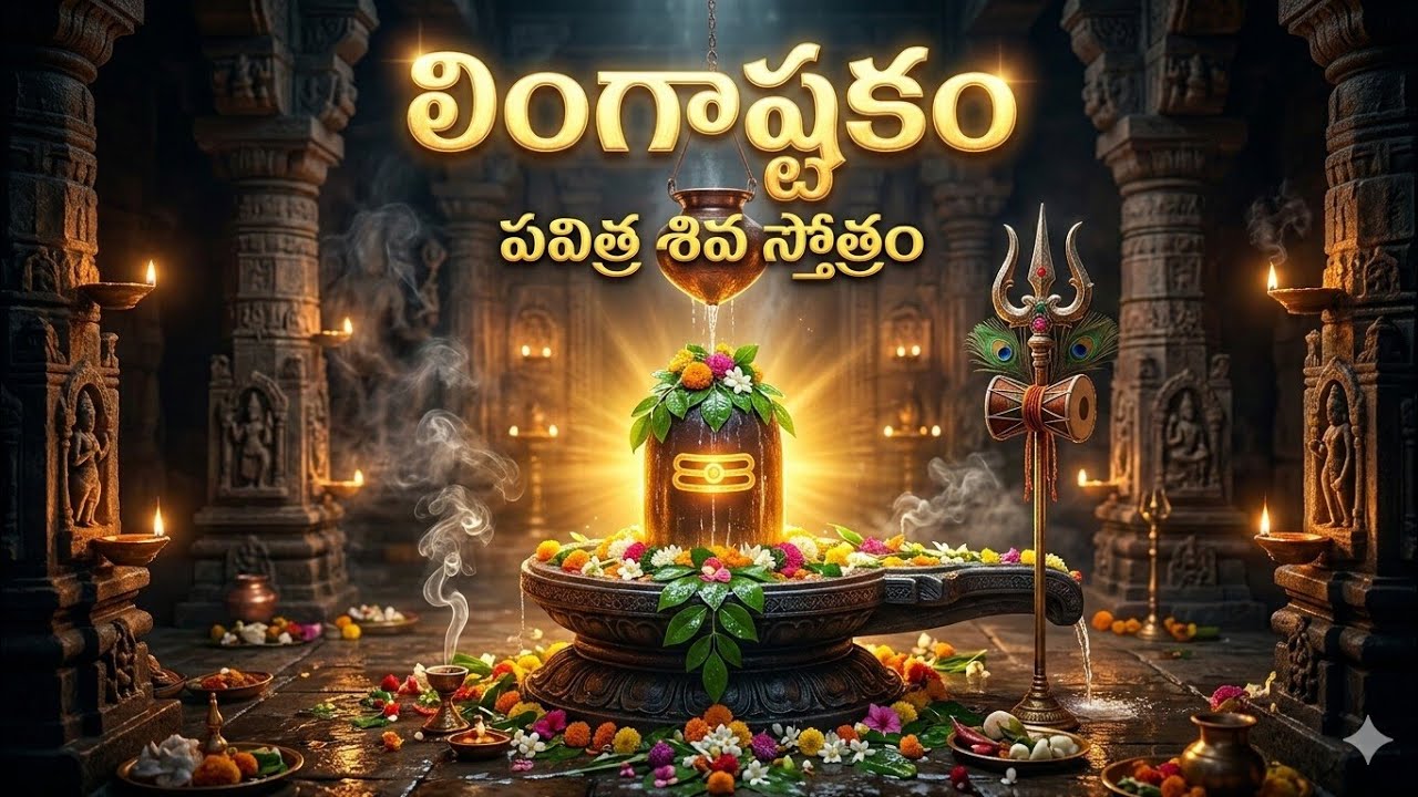 Lingashtakam| లింగాష్టకం |Powerful Shiva Stotram |Lord Shiva Devotional Song| Mahashivaratri Special