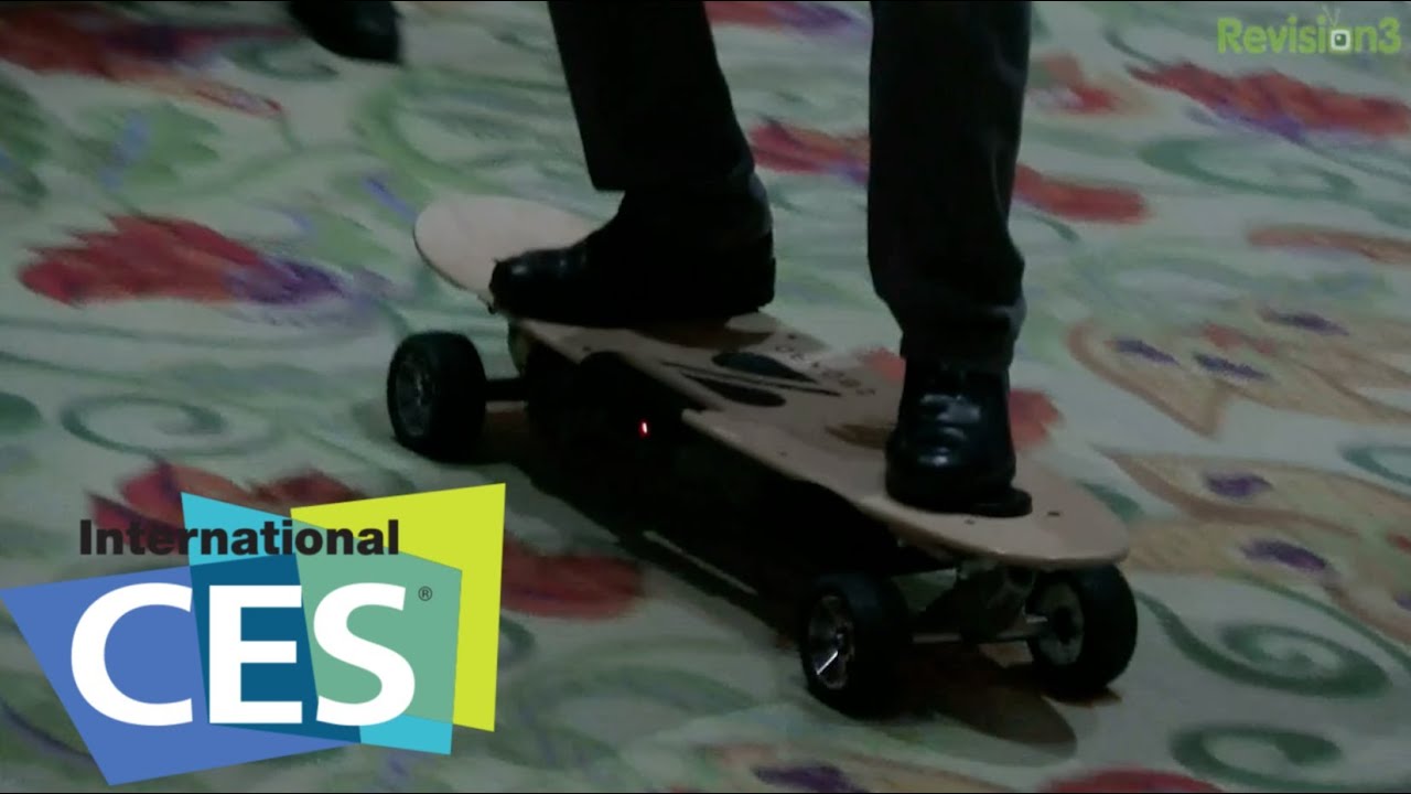 Feet On: The ZBoard Electric Skateboard (CES 2013)