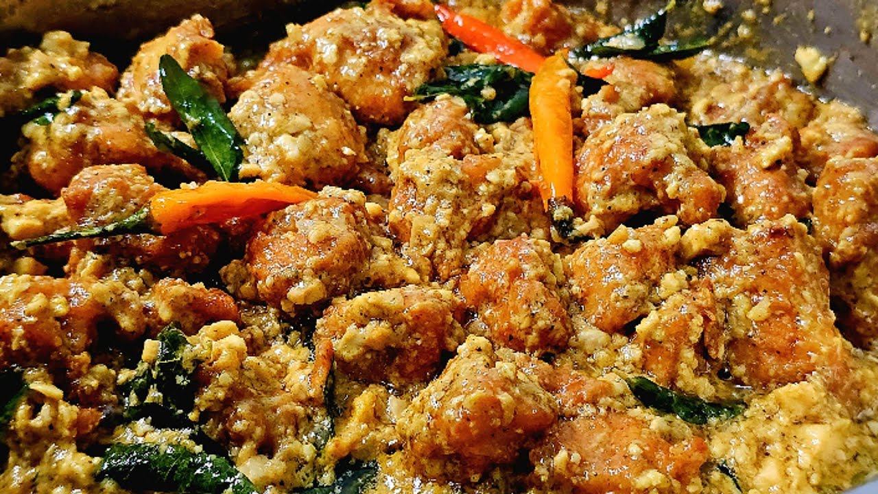 Crispy Salted Egg Chicken Recipe | Easy & Delicious Restaurant-Style Dish!