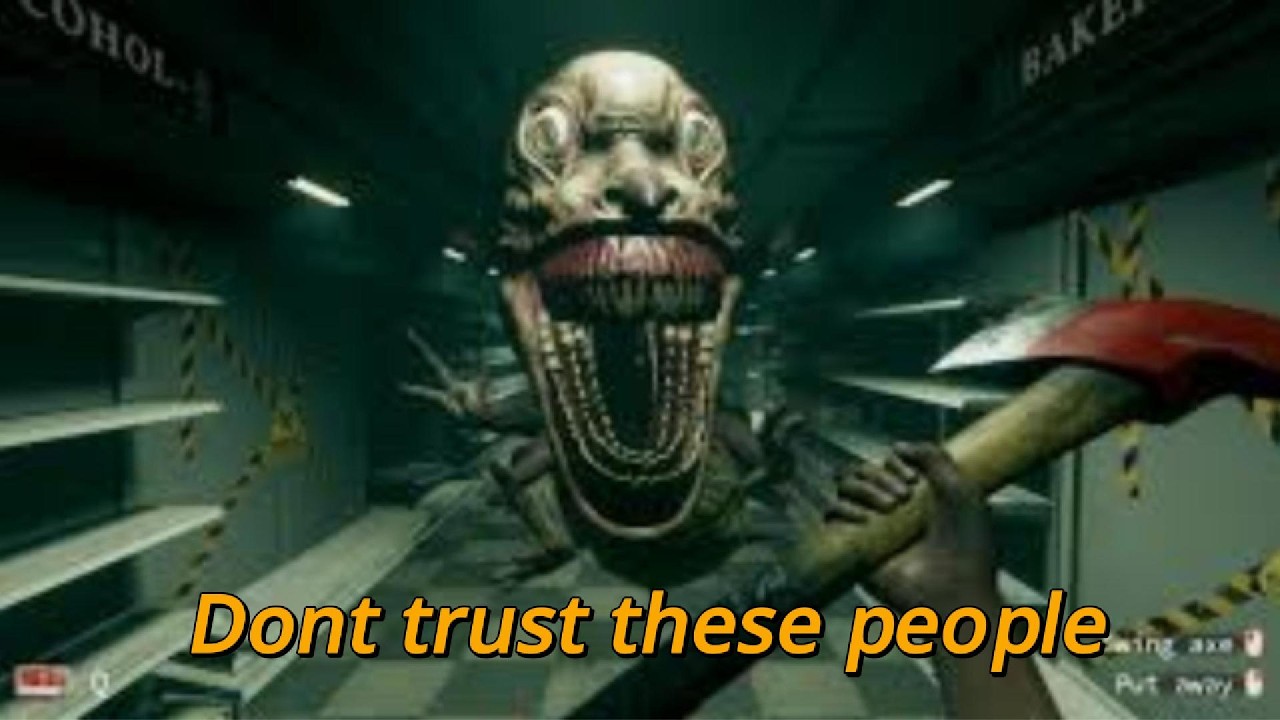 HELLMART Horror Game — Creepy Supermarket Experience