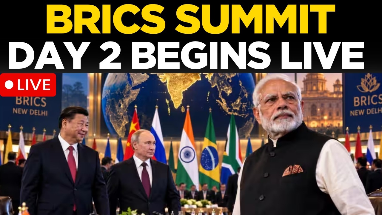 BRICS 2026 LIVE: Partner & Outreach Leaders Arrive in Delhi | Summit Day 2 Begins