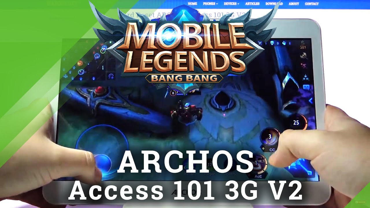 How Mobile Legends Works on ARCHOS Access 101 3G V2 &ndash; Mobile Legends Review