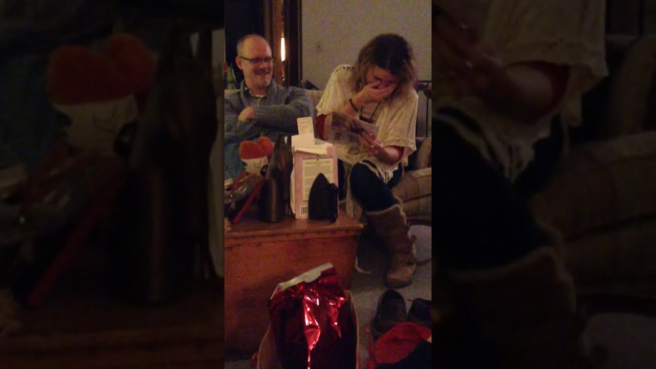 Crazy Hysterical Woman can't stop Laughing Xmas 2020(?)