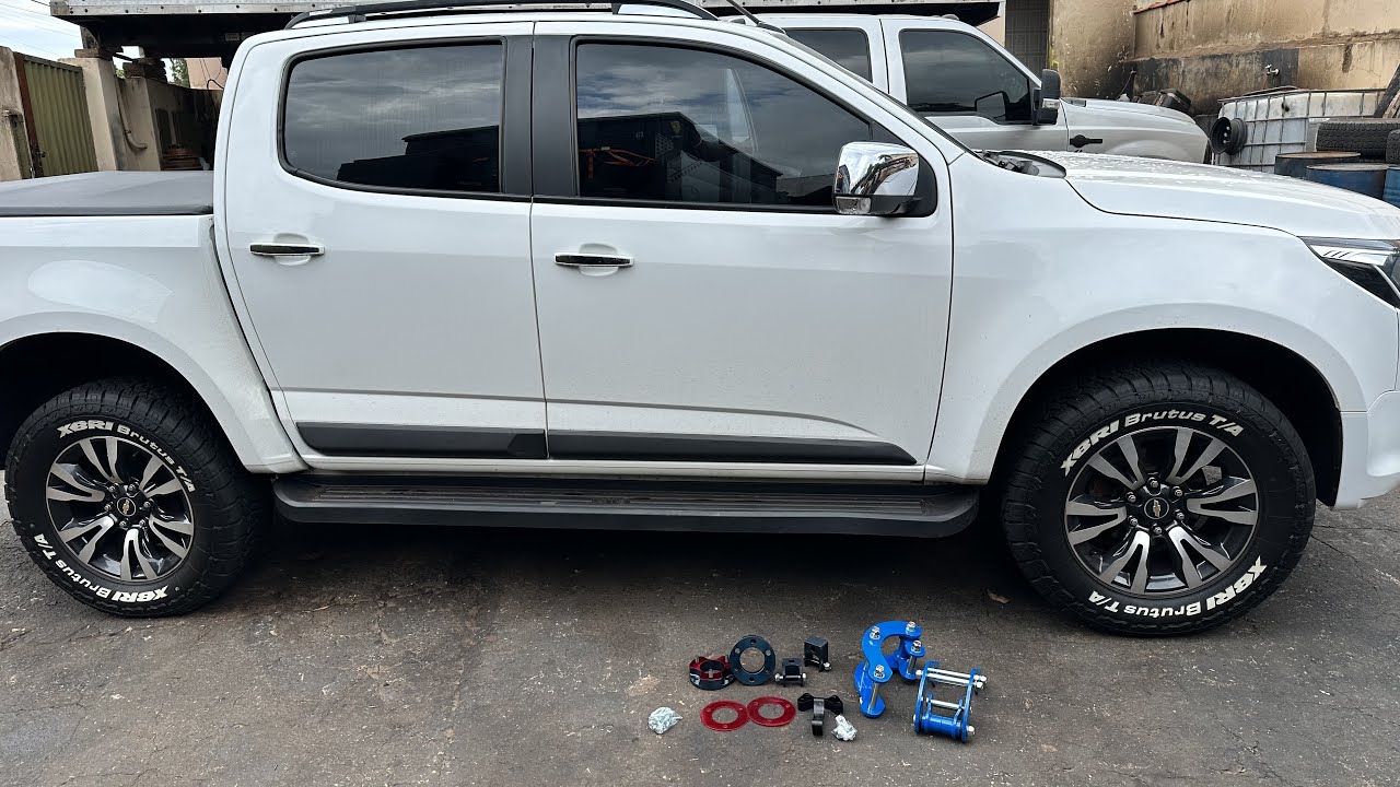 S10 2016 kit suspensão Jumelo e Espacador de rodas