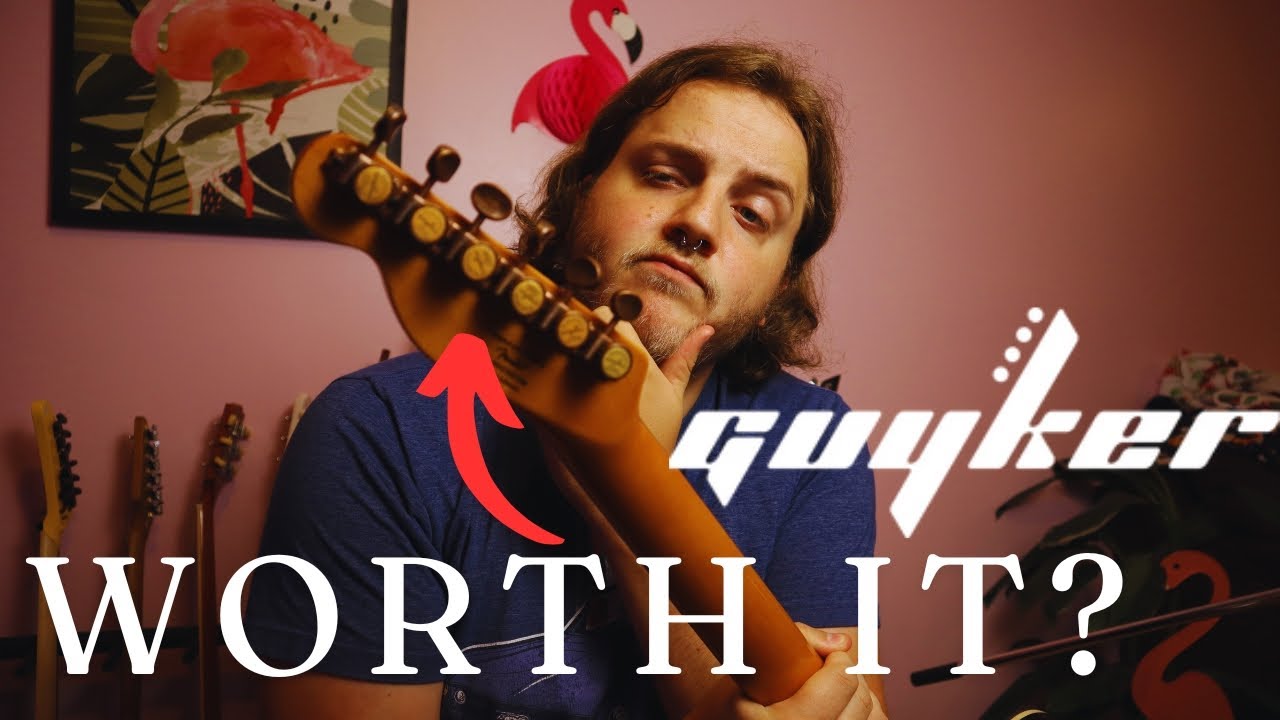 The BEST UPGRADE For Your Cheap Guitar! | Guyker Locking Tuners Review & Installation