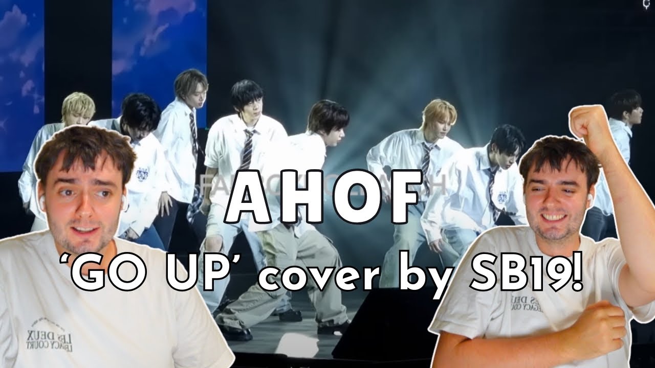 reacting to AHOF's cover of 'GO UP!' by SB19 at Araneta Coliseum (PH)
