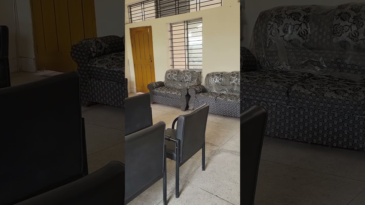 A sunny day and my office room. 