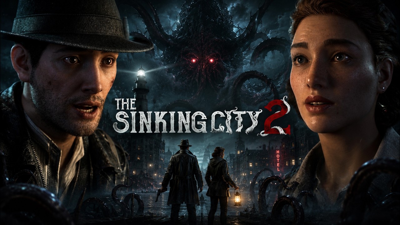 The Sinking City 2 All Cutscenes Full Movie 4K 60FPS PC - No Watermark
