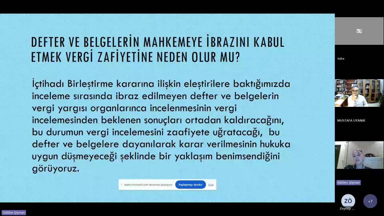 Karar İncelemeleri Serisi - Danıştay İçtihatları Birleştirme Kurulu Kararları | Dr. Gülden Şişman