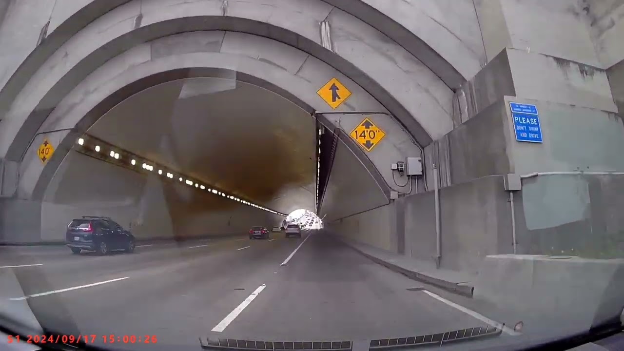 Crossing Bay Bridge San Francisco California #baybridge #sanfrancisco cosuvow dashcam