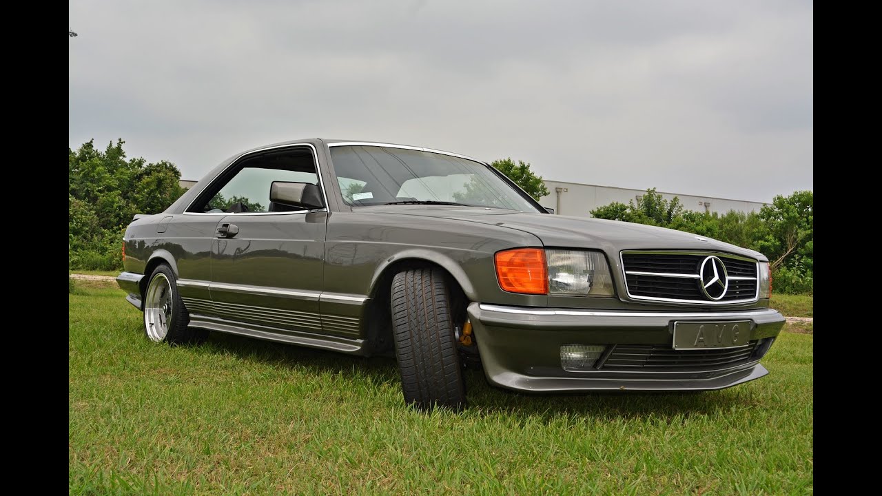 1984 Mercedes 500SEC Drive Along Video - BaT