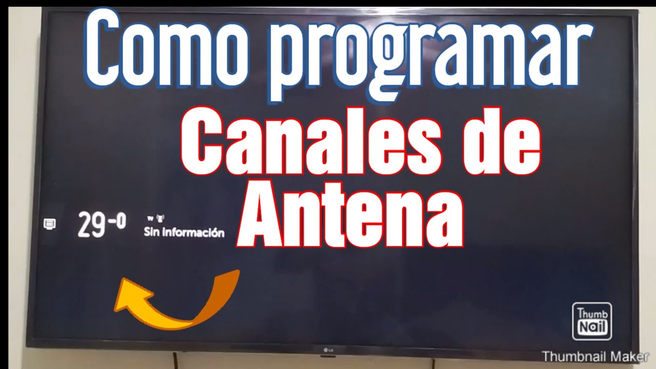 Como PROGRAMAR los canales en tu Smart TV   ||  Como configurar los canales de antena correctamente