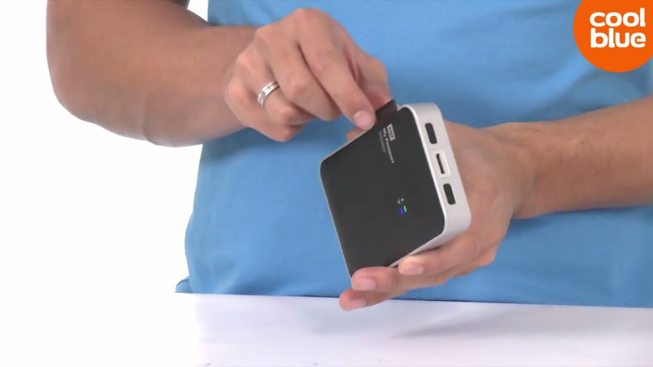 Western Digital My Passport Wireless portable harddisk productvideo (NL/BE)