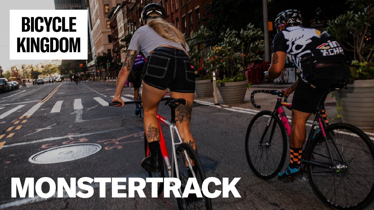 Гонка Monster Track Alleycat | Велосипедное королевство | Шкаф профессионала