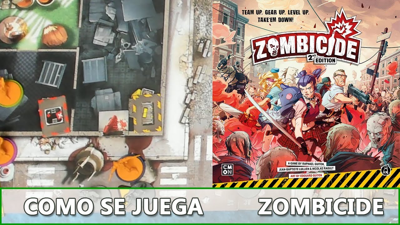 Como se juega a Zombicide: Segunda Edición en solitario