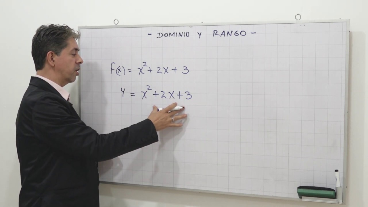 DOMINIO Y RANGO DE FUNCIÓN POLINOMIAL
