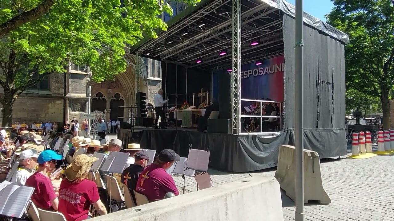 Landesposaunentag, Ulm 29.06.2025. Baden-Württemberg. Deutschland.