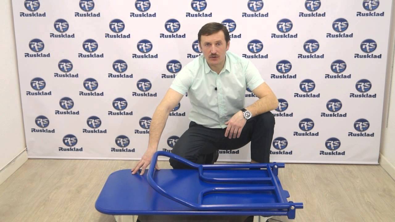 ТПСР. Тележка платформенная со складываемой ручкой