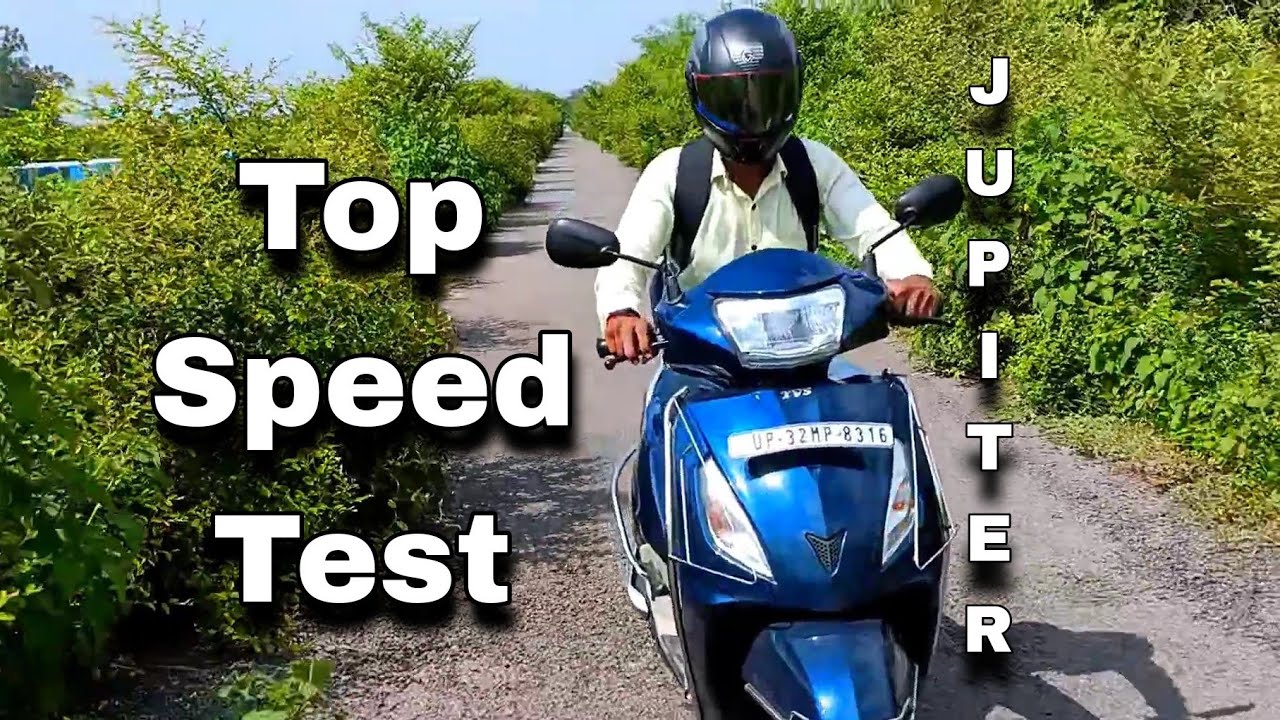 T.V.S JUPITER || TOP SPEED TEST|| 2022 BS6 🤙😵 #jupiter #tvs #topspeed #test