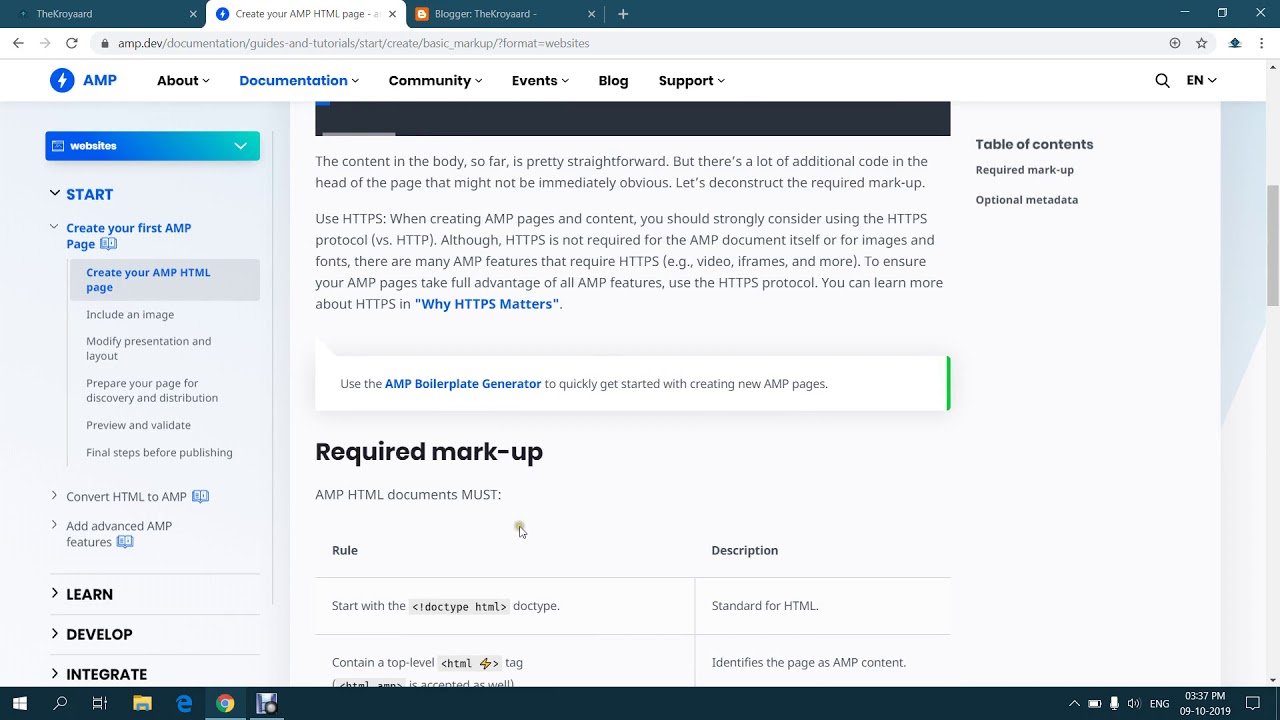 Add AMP Code in Blogger Blogspot Website and Make Faster Then Standard Version