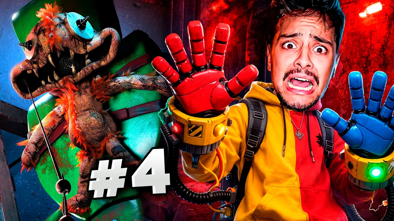 CORINGA JOGANDO POPPY PLAYTIME CHAPTER 5 - O PROTÓTIPO | EP.04