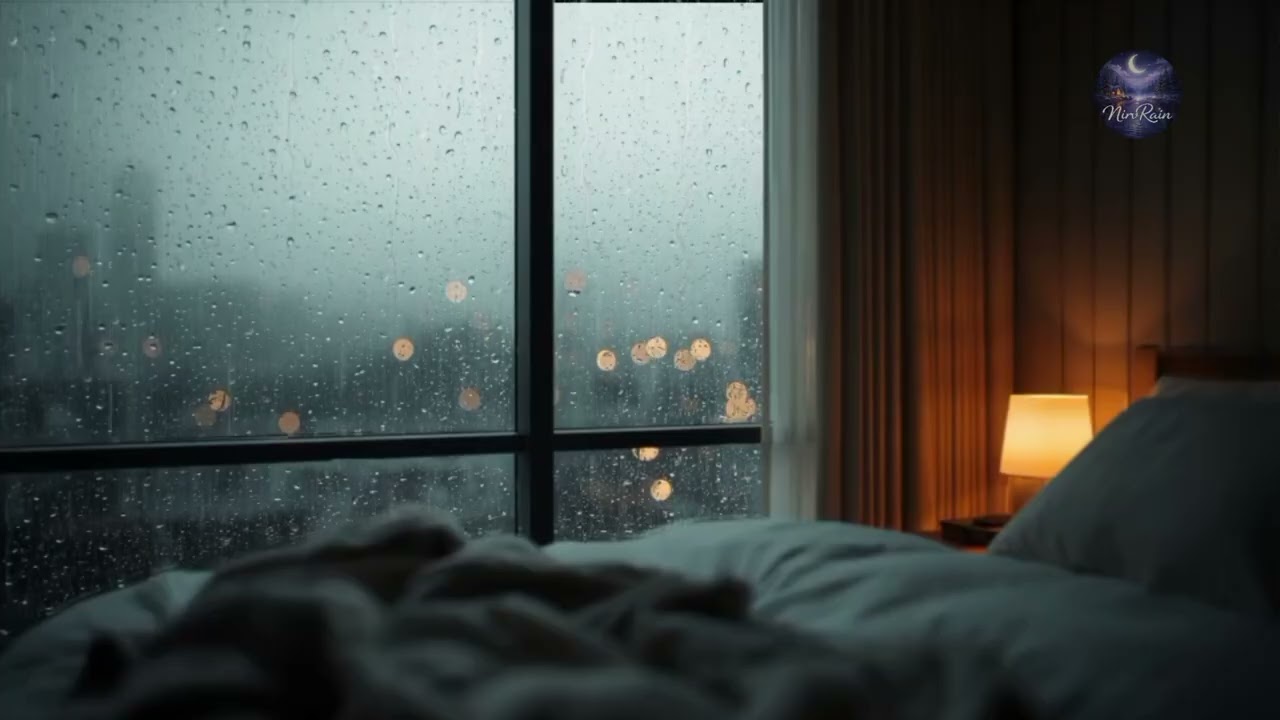 Relaxing Piano Music with Rainfall Sounds for FOCUS and Calm