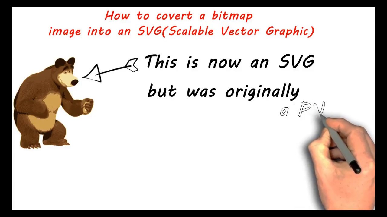 How to convert a PNG image to SVG Using InkScape for use in VideoScribe or EasySketch Pro.