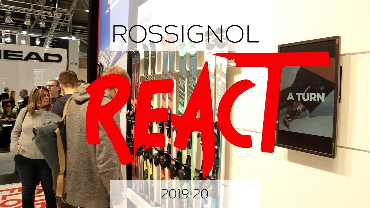 Горные лыжи Rossignol React
