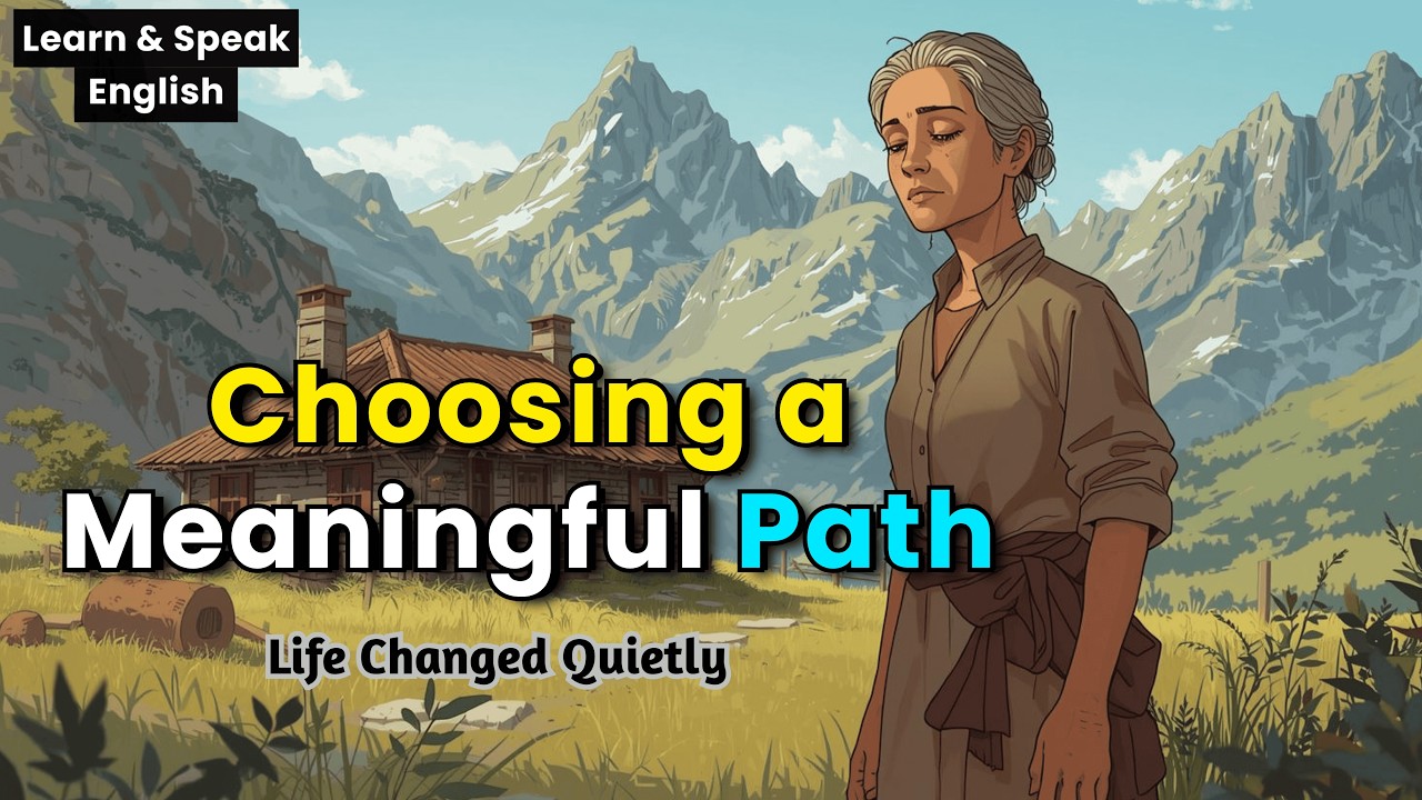 Choosing a Meaningful Path | A Quiet Story About Purpose, Patience & Change