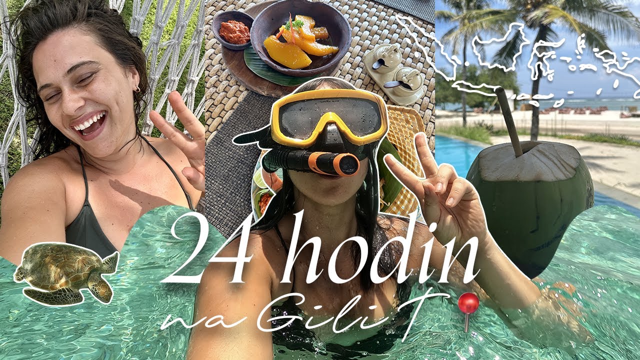 BALI VLOG #7 ~ 24 hodin na Gili Trawangan! 🇮🇩 Stálo to za to? 😱