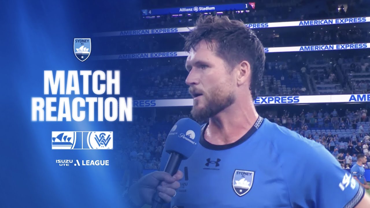 Алекс Грант | Реакция на матч WSW (дома) - Isuzu UTE A-League 2025/26, 15-й тур